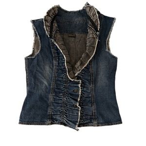 Plein Sud Denim Vest